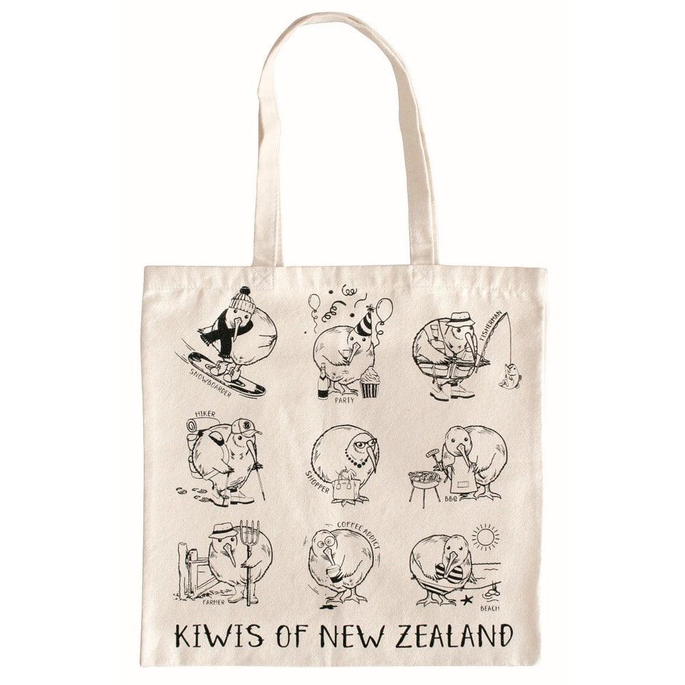 Cotton Bag Kiwis of New Zealand