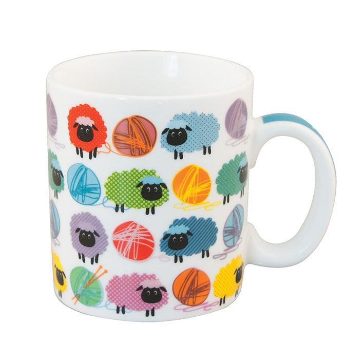 Mini Coffee Mug Cup Woolly Brights