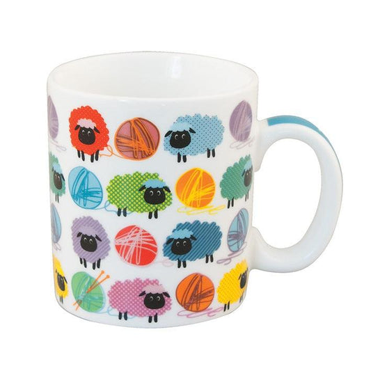 Mini Coffee Mug Cup Woolly Brights Homeware - kitchenware