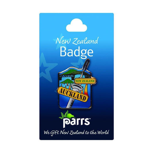 Badge Auckland Sky Tower Gifts - Key Rings, Badges & Magnets