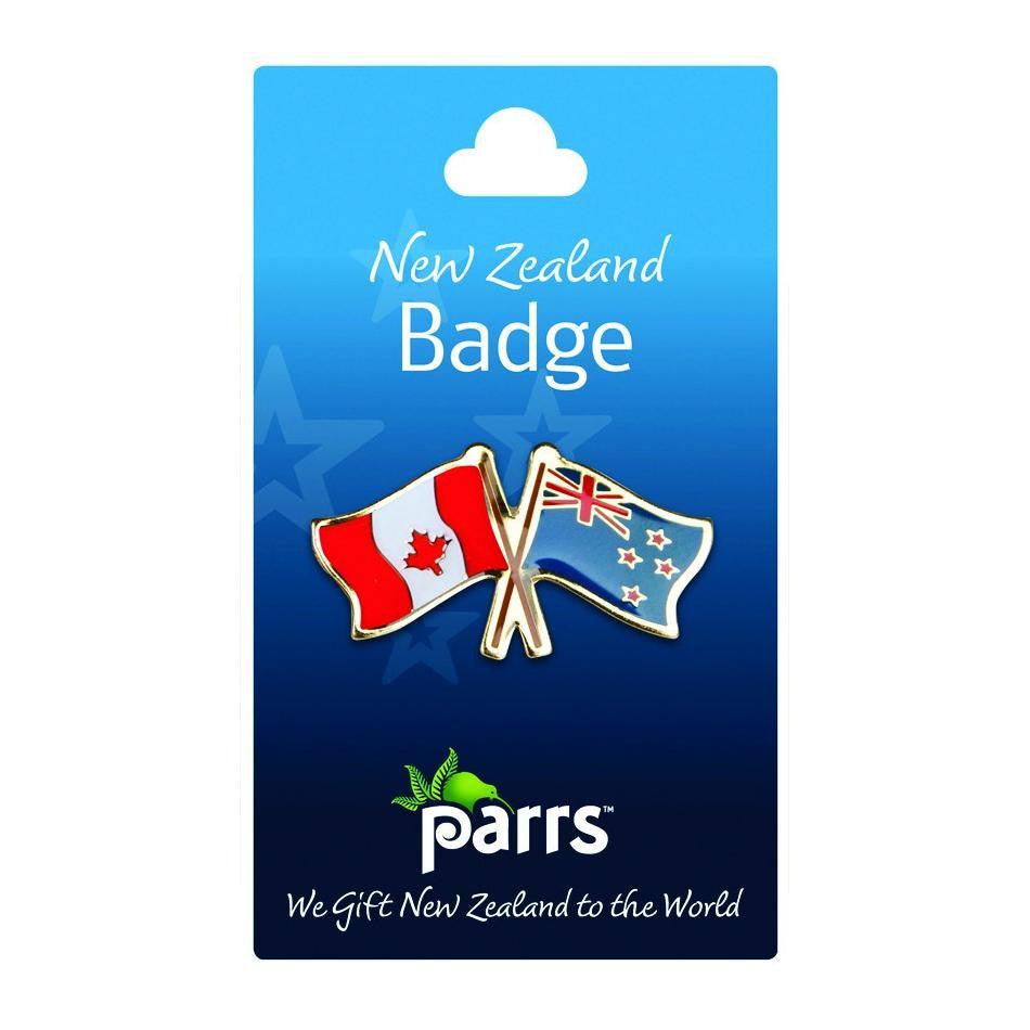 Parrs Canadian and New Zealand badge.
