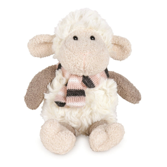 Knit Scarf Sheep Soft Toy - Pink Gifts - Soft Toy