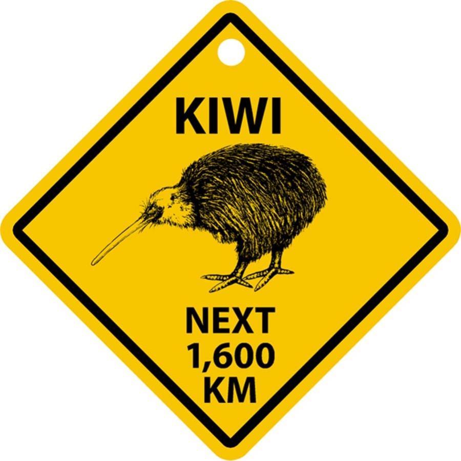 Road Sign Kiwi