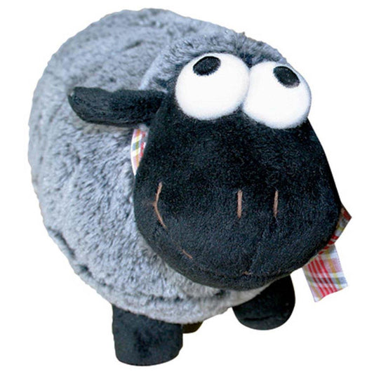 Sheep Soft Toy-Tartan-Black (Small) Gifts - Soft Toy