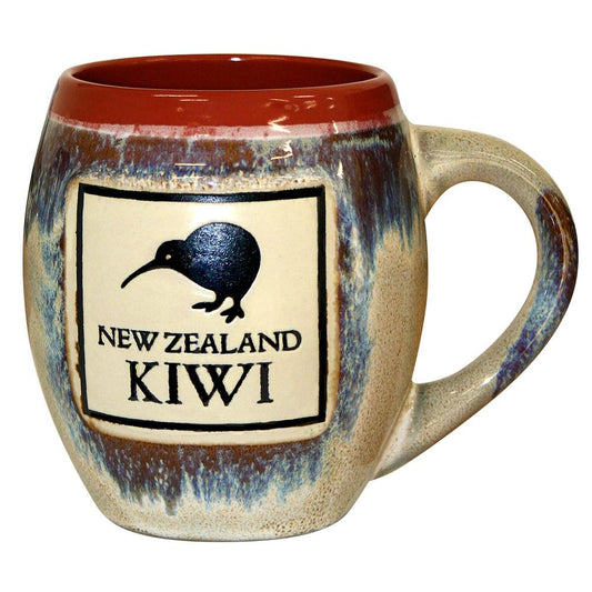 Reactive Glaze Kiwi Coffee Mug Cup - Red Homeware - kitchenware