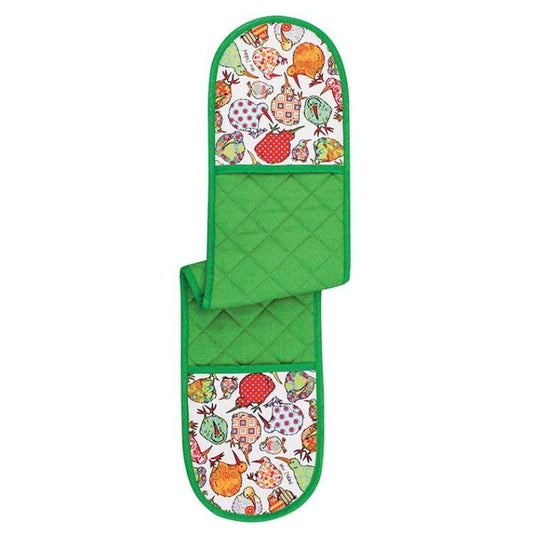 Kaleidoscope Kiwi Double Oven Mitt Homeware - kitchenware